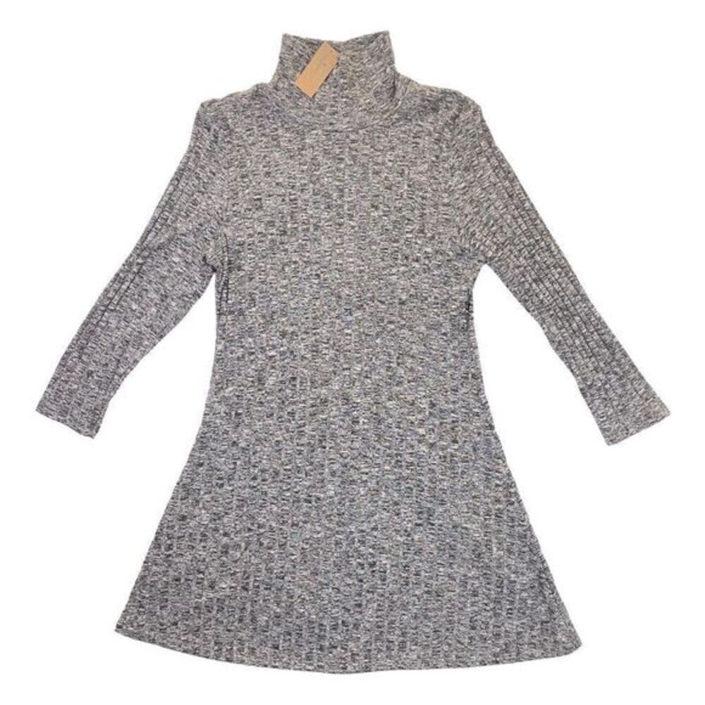 American Eagle Outfitters NWT Black White Sweater Dress Women’s Size Large